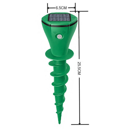 🌸Hot Sale 50% OFF☘️ Solar Powered Waterproof Screw Mole Repellent