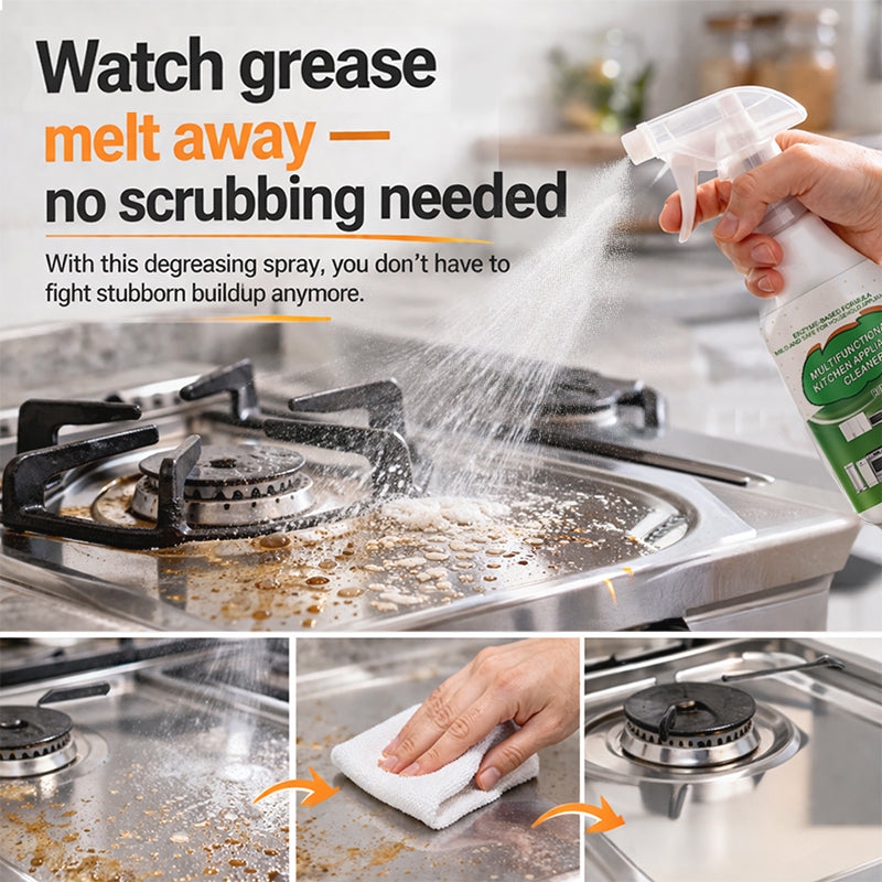 Multi-purpose enzyme foam cleaner, versatile – Kitchen & Home