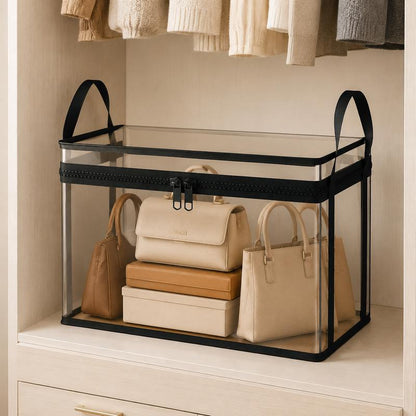 ⏳LAST DAY BUY 2 GET 1 FREE!💕 Transparent Storage Bag – Large, Dust & Moisture-Proof with Handle✨
