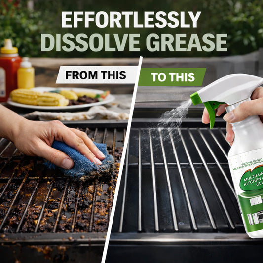 Multi-purpose enzyme foam cleaner, versatile – Kitchen & Home