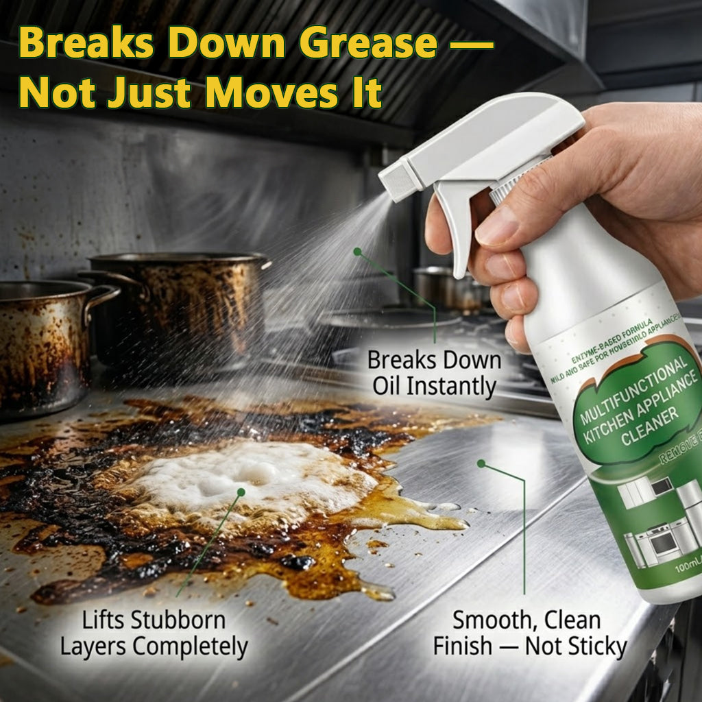 Multi-purpose enzyme foam cleaner, versatile – Kitchen & Home