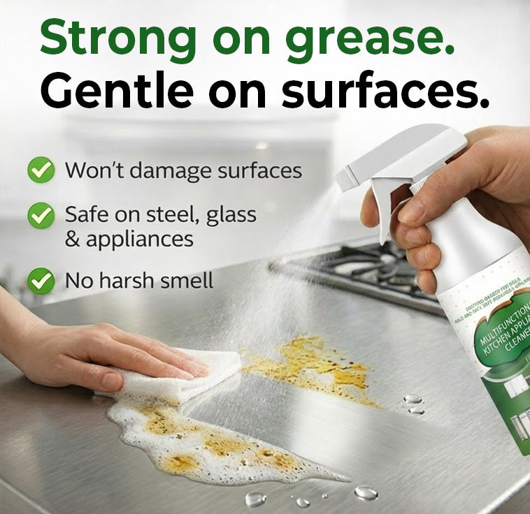 Multi-purpose enzyme foam cleaner, versatile – Kitchen & Home