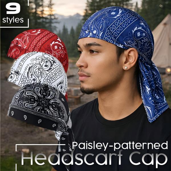 Outdoor Paisley Cooling Headscarf Cap