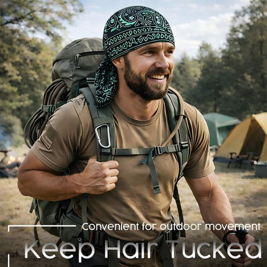 Outdoor Paisley Cooling Headscarf Cap
