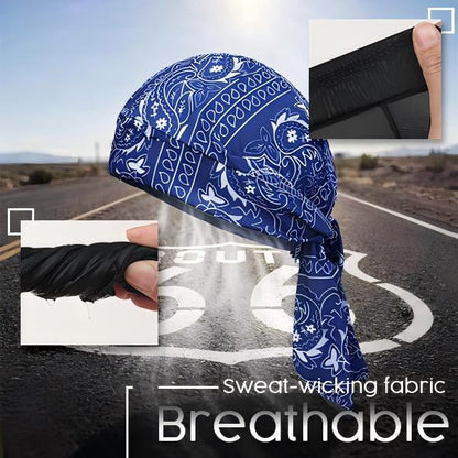 Outdoor Paisley Cooling Headscarf Cap