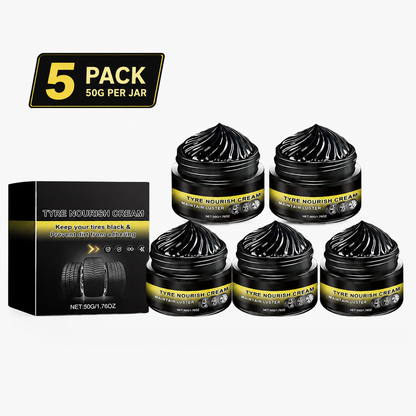 Tire Shine Wax – Restore Deep Black Tires & Protect Against UV Damage