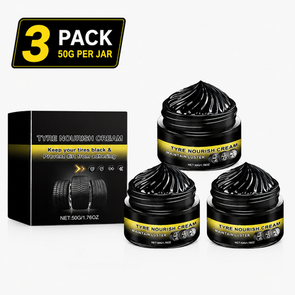 Tire Shine Wax – Restore Deep Black Tires & Protect Against UV Damage