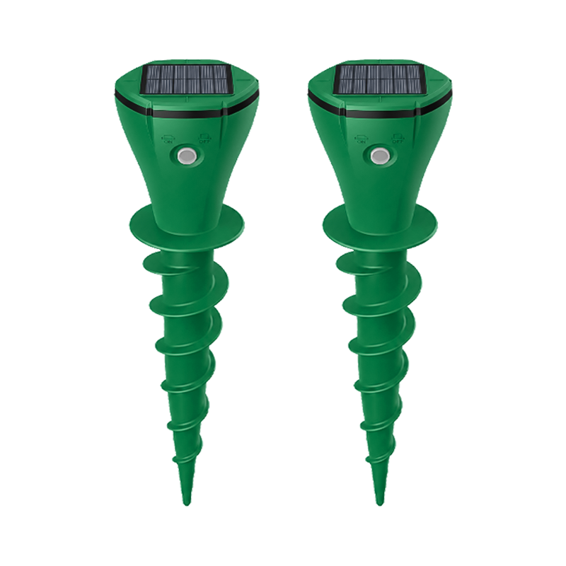 🌸Hot Sale 50% OFF☘️ Solar Powered Waterproof Screw Mole Repellent