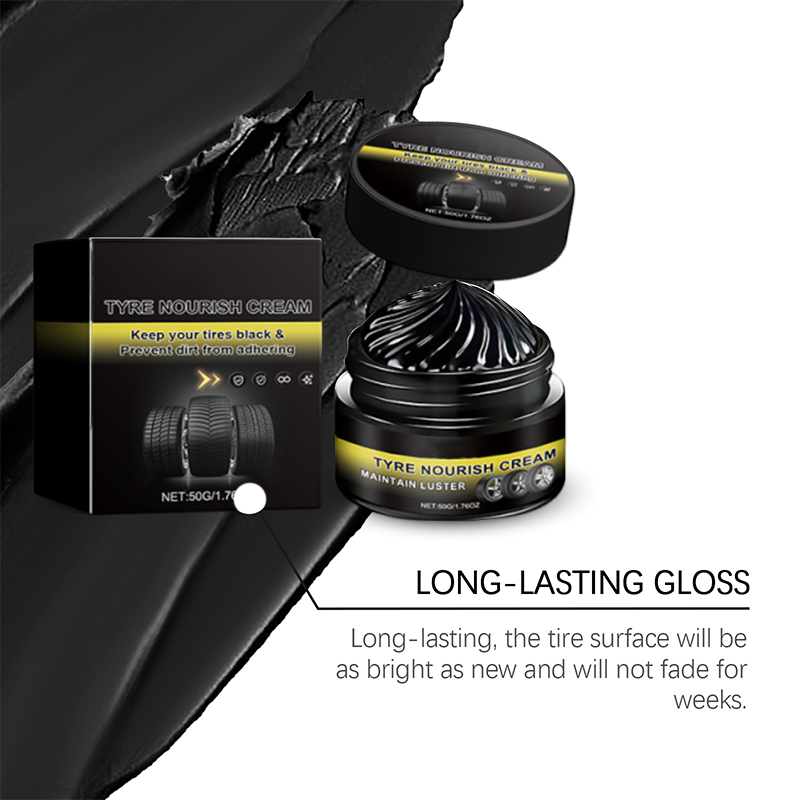 Tire Shine Wax – Restore Deep Black Tires & Protect Against UV Damage