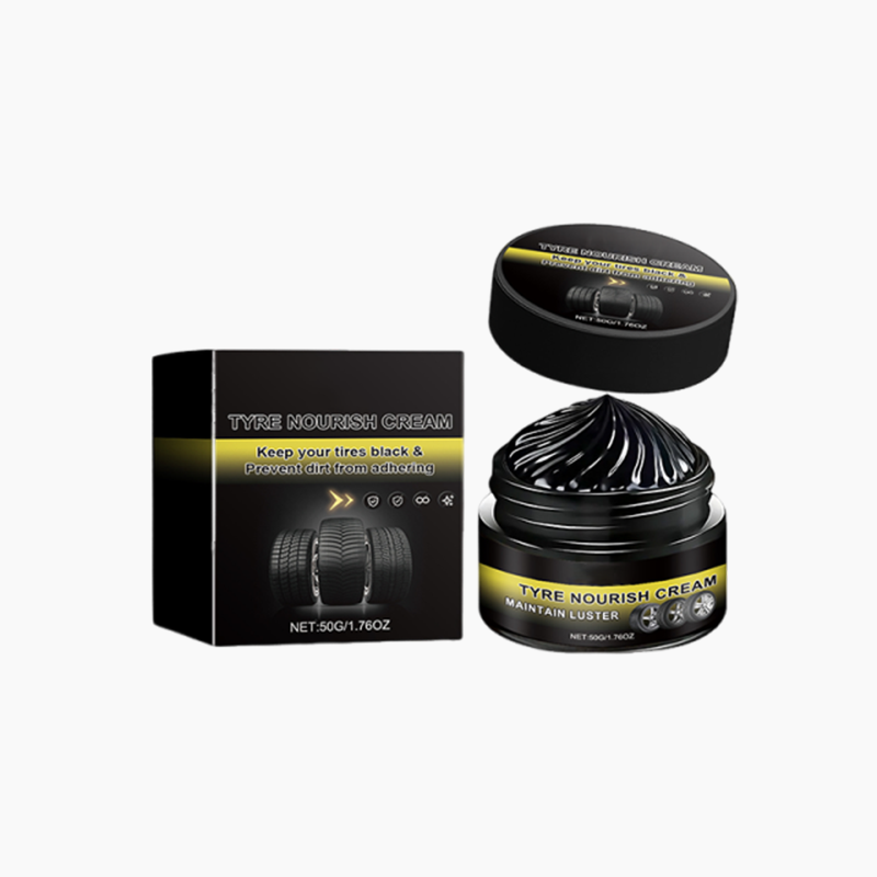 Tire Shine Wax – Restore Deep Black Tires & Protect Against UV Damage